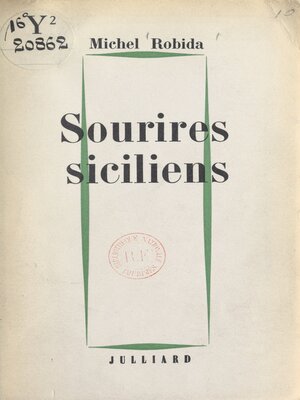 cover image of Sourires siciliens